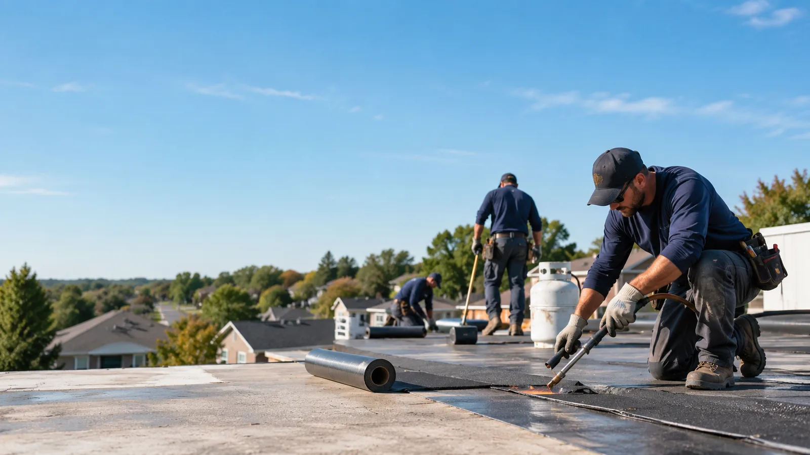 Flat Roof Leak Repair providers in Knightdale, NC